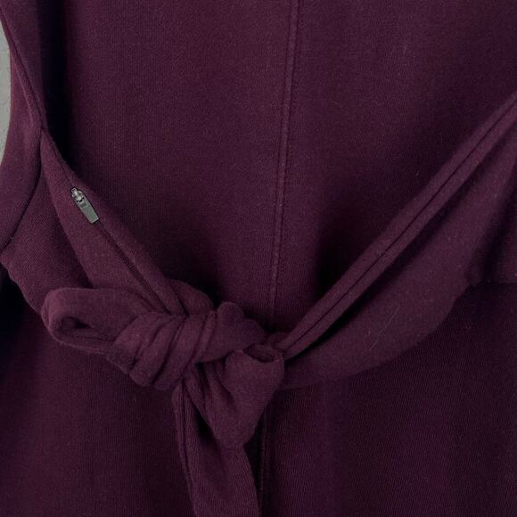 Athleta Embrace French Terry Sweater / Sweatshirt Dress in Auberge Size Medium - Picture 4 of 8